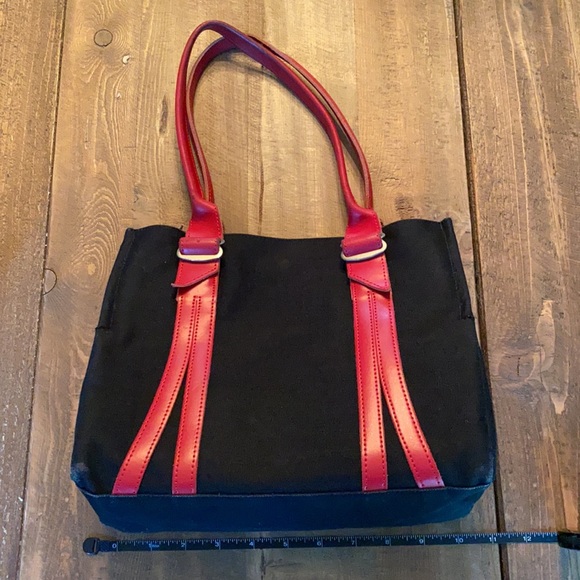 Vintage Jack Gomme Paris canvas leather tote bag - Picture 3 of 12